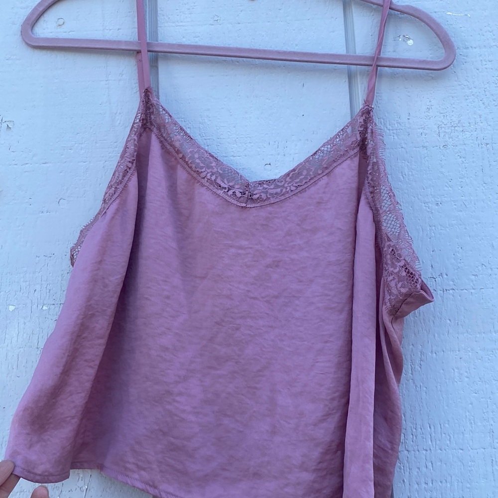 Mauve crop top